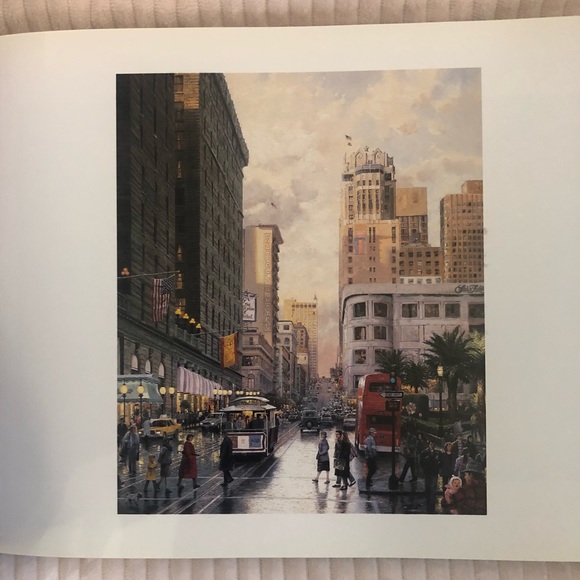 📚🎨🖌️1993 Signed Thomas Kinkade “Painter of Light” Book c 1993 1st Printing - Picture 7 of 14